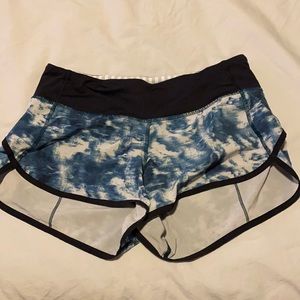 Lulu lemon blue shorts
